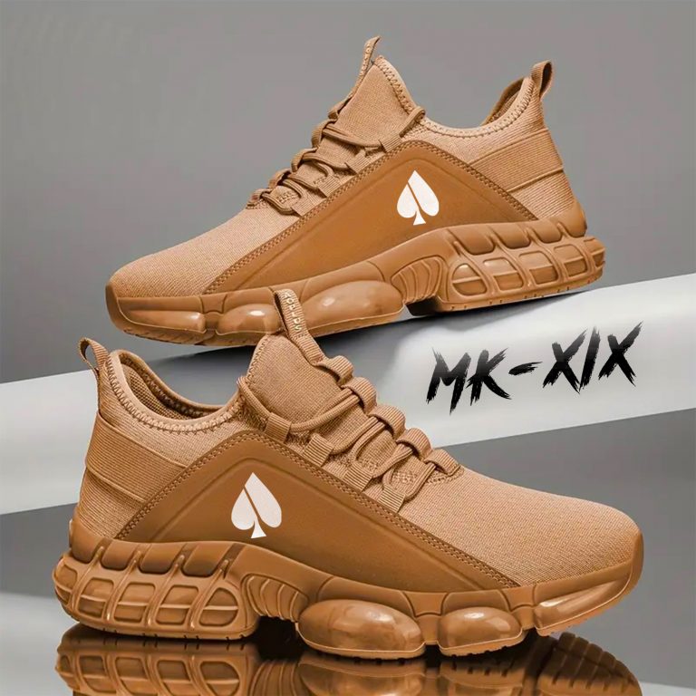 FASH ACE TRAINERS L-ACES MKX1X_KHAKI_2